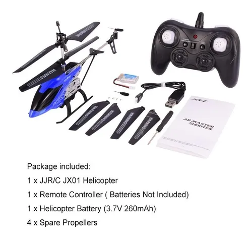 Helic ptero R dio Controle Jjrc Jx01 Rc Syma Aeromodelo 3.5c