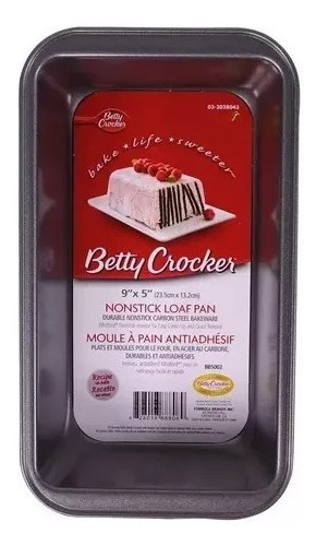 Molde Rectangular Torta Ponque Metalica Horno Betty Crocker