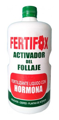 Fertifox Activador De Follaje 1 Lt Fertilizante Liquido
