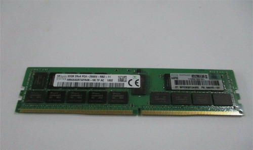 Imagem 3 de 3 de Memória 32gb Ddr4 Pc4-2400t Rdimm 2400 Mhz Hma84gr7afr4n-vk