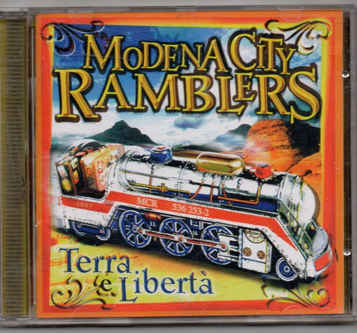 Modena City Ramblers Terra E Libertá. Cd Original U Qqb. Mz