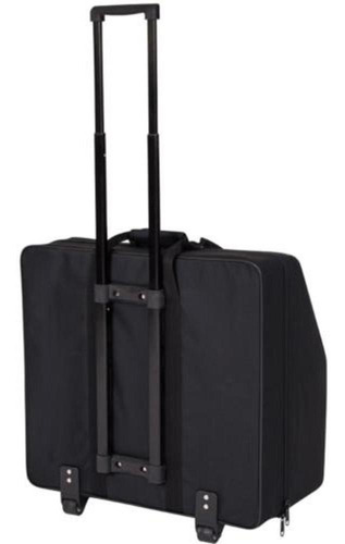 Acordeon Michael Acm8007 80 Baixos 7/2 Registros Com Case Cor Preto