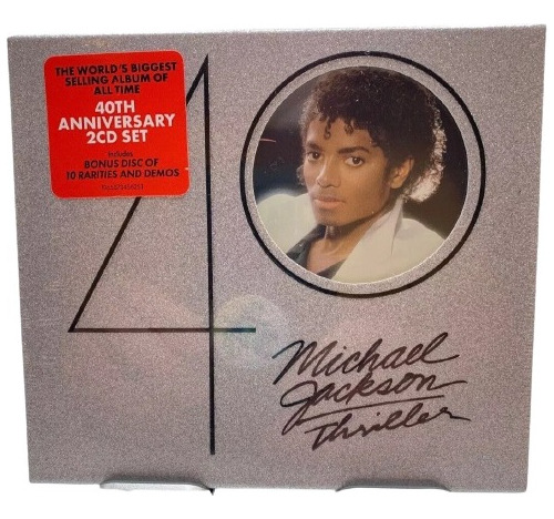 Michael Jackson Cd Duplo Thriller 40 Lacrado Pronta Entrega