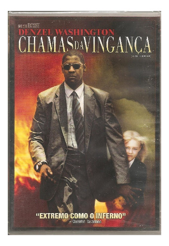 Dvd Chamas Da Vinganca - Denzel Washington Dakota Fanning