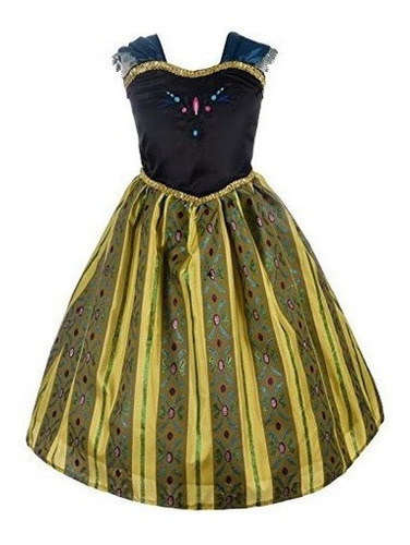 Dressy Daisy Girls Frozen Anna Coronation Gown Princess Dres