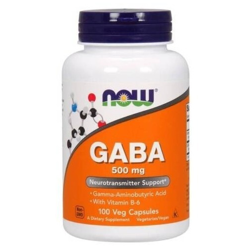 Gaba 500 Mg X 100 Cap Veganas - Unidad a $1400