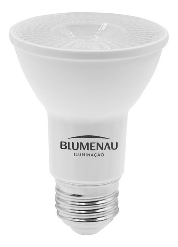 Lámpara LED Par20 E27, 4,8 W, 2700 K, Bivolt Blumenau, color de luz blanco cálido, 110 V/220 V (bivolt)