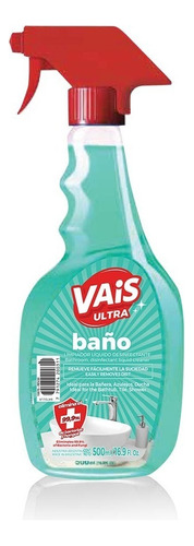 Limpiador Baño Líquido Gatillo 500ml Vais Ultra