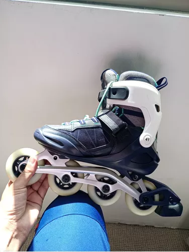 Patines en línea caqui claro para adulto Freeride MF500 - Decathlon