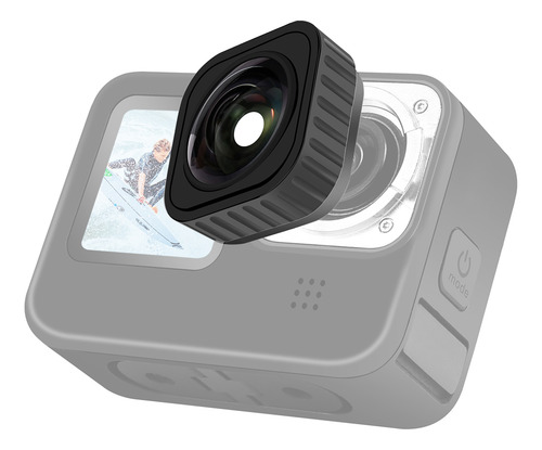 Lente Grande Angular Puluz Mod Gopro Com Anti-vibração Compa