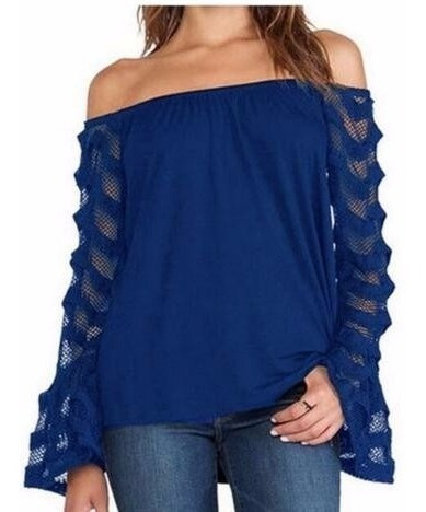 Blusa Manga Anillada, Talles Especiales (hasta Talle 6xl)