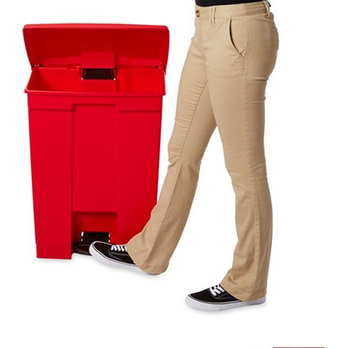 10 Contenedores De Pedal Rubbermaid Step On Manejo Residuos (Usado)