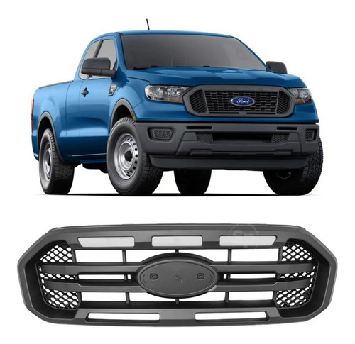 Parrilla Ford Ranger 2019 2020 2021 Gris