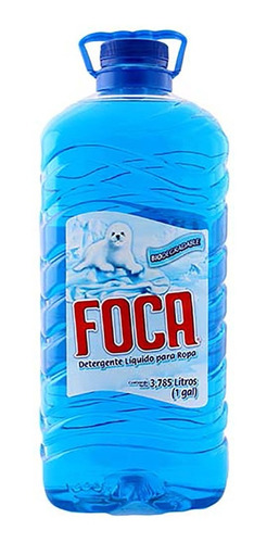Detergente Líquido Foca® Para Ropa, Biodegradable, 3.78 L 