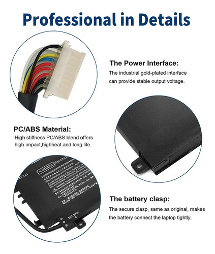 Batería De Portátil 52wh Vs03xl Para Hp Envy 15-as000