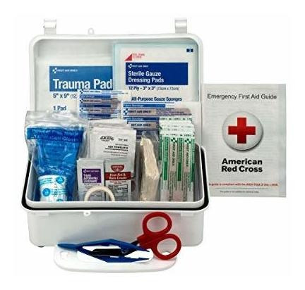 First Aid Only Kit De Ros Auxilios Para 10 Personas De 57 Pi