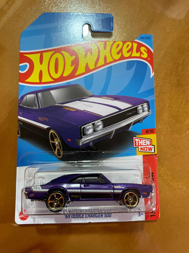 Hot Wheels 69 Dodge Charger 500 240/250 2023 Then And Now
