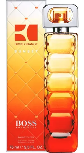 Hugo boss top orange sunset mujer