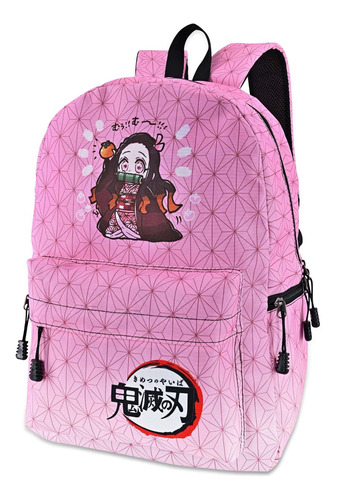 Roffatide Anime Demon Slayer Mochila Escolar Para Niña Talla