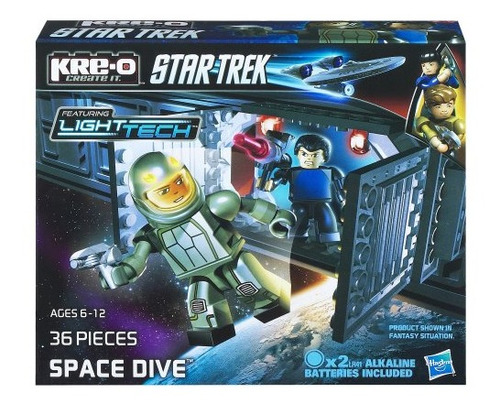 Set De Construcción Kre-o Star Trek Space Dive (a3138)
