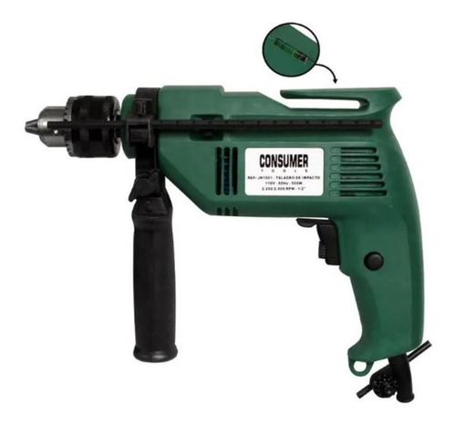 Taladro Percutor 500w 1/2 Inversor De Giro
