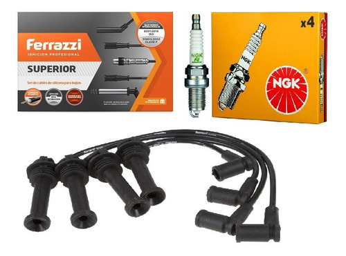 Kit Cables + Bujias Ngk Ford Ecosport 2.0 16v Duratec