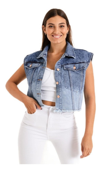 Chaleco Jean Mujer | MercadoLibre ?