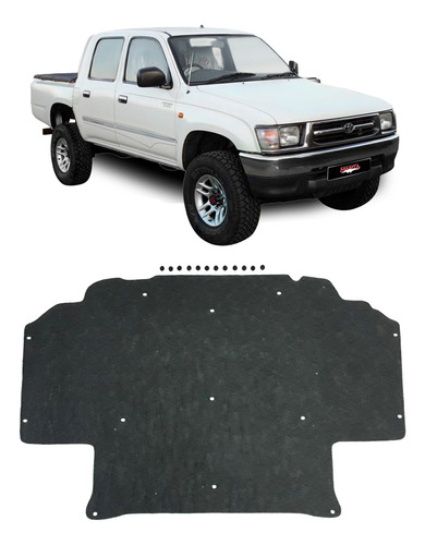 Forro Capo Toyota Hilux 93 - 01 Autocolante + Presilhas 