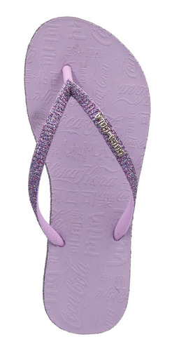 Imagem 3 de 4 de Chinelo Feminino Glitter Coca-cola Shine | Cc3445