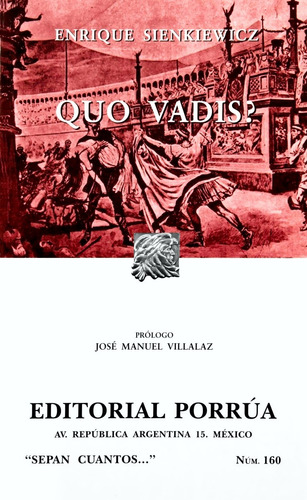 Quo Vadis ? Sc160 - Enrique Sienkiewicz - Porrúa