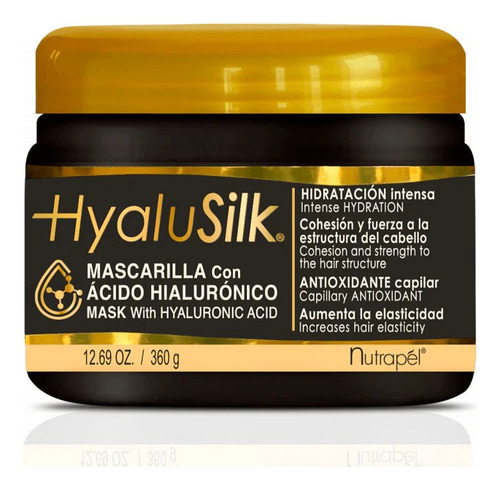 Hyalusilk Mascarilla Con Acido Hialuronico 360 Gr Nutrapel