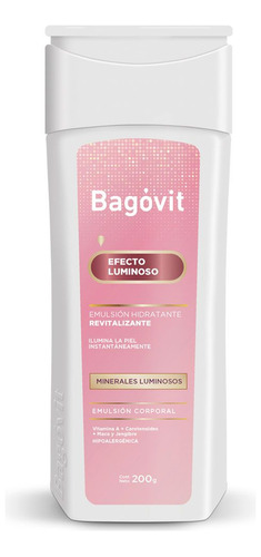 Bagóvit Emulsión Corporal Efecto Luminoso Hidratante 200ml