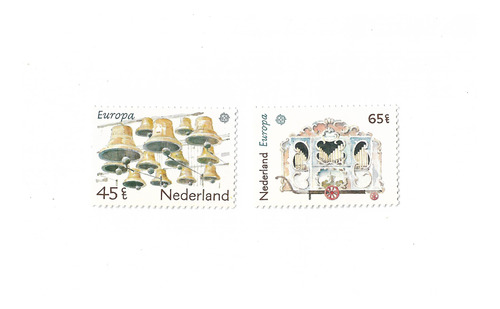  Nederland 1981 Europa Folklore Musica Serie Mint 1156/57 