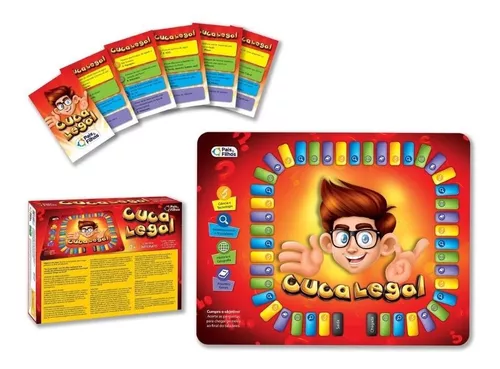 JOGO DE TABULEIRO CUCA LEGAL PAIS FILHOS - Loja ABC