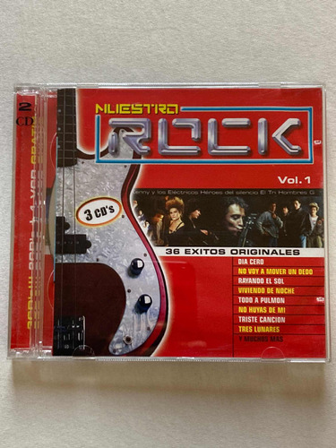 Various Artistas / Nuestro Rock Vol. 1 Cdx3 Impecable Mx