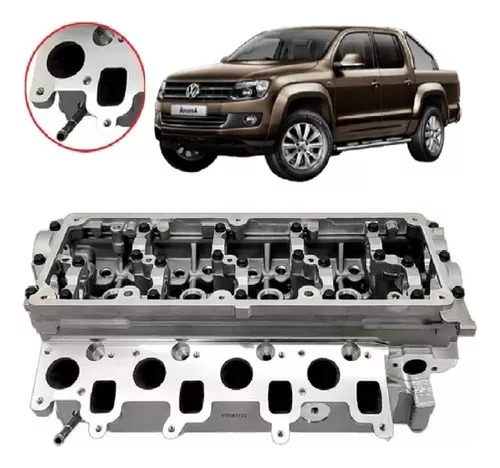 Cabeçote Amarok 16v 2.0 Turbo Bi-turbo 2010 A 2020