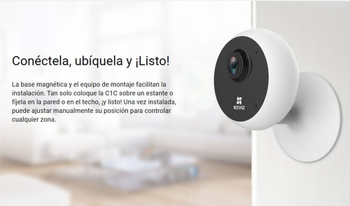 Imagen 4 de 8 de Camara Seguridad Ip Wifi Ezviz Hd 720p Angular Hikvision C1c