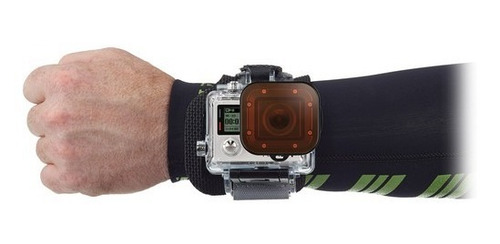 Filtro Rojo De Buceo Gopro Para Hero 3/ 3+ 4 Silver/black