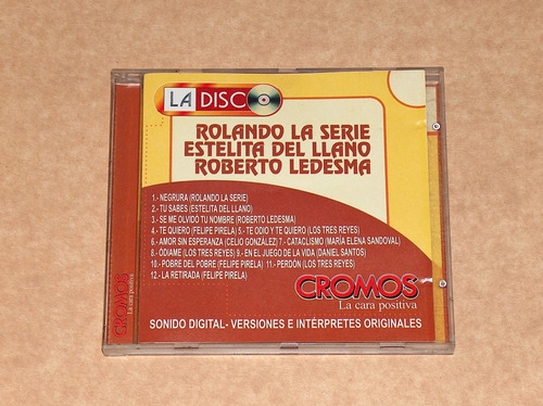 ° Daniel Santos Rolando La Serie Roberto Ledesma Cd P78