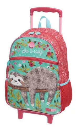 Mochila Fofilhotes Escolar Gato Rosa - Compre Agora