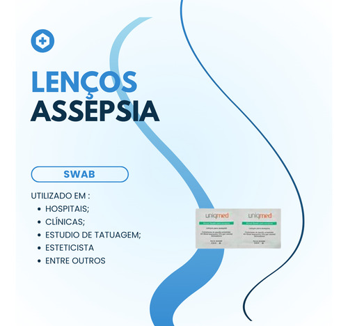 Kit 200 Alcool 70% Lenços Umedecidos Assepsia Antibacteria