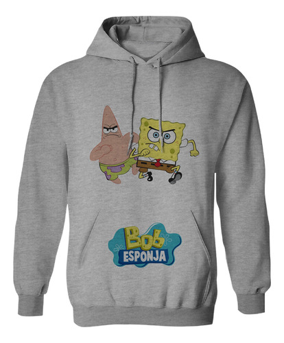 Sudadera Patricio Y Bob Esponja Super Amigos 