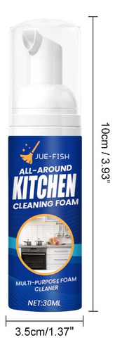 Espuma Limpiadora De Cocina Redonda All Stubborn Stains O 30