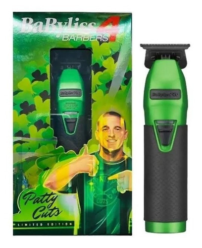 Trimmer Delineadora Skeleton Babyliss 4 Barbers Verde