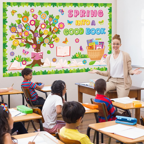 Conjunto De Decorações De Sala De Aula Epakh Reading Bulleti