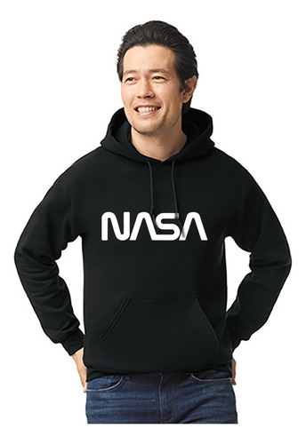 Buzo Busos Hoodie Capota Algodón Unisex  Nasa