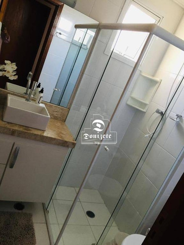 Apartamento Com 3 Dormitórios À Venda, 96 M² Por R$ 530.000,00 - Campestre - Santo André/sp - Ap2273