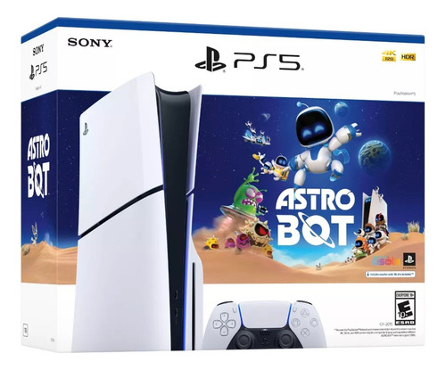 Consola Ps5 Slim Bundle Astro Bot Digital Edición Disco