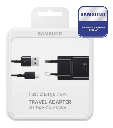 Cargador Carga Rapida Samsung Original + Cable Usb Tipo C ®