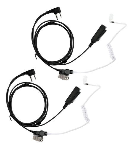 Eripha Auriculares Para Midland Gxtvp4 Walkie Talkie De 2 V.